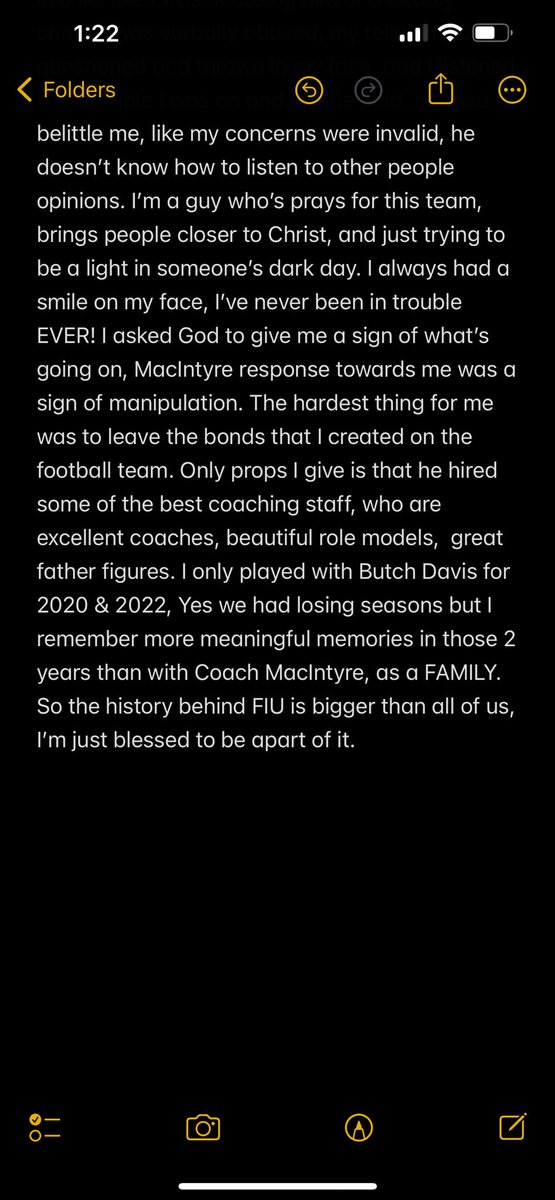 THE REASON I LEFT FIU FOOTBALL 🏈💔