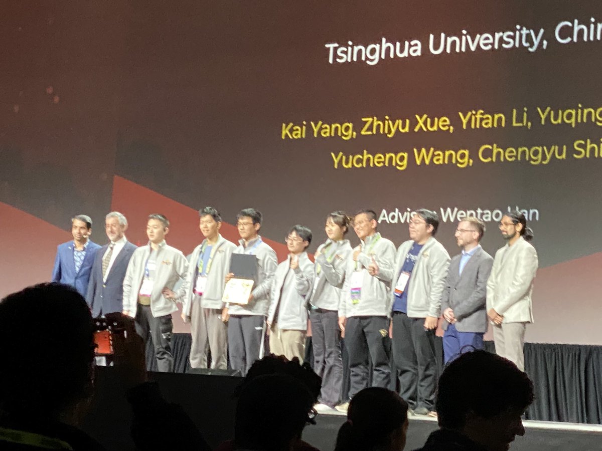 Intersect360's tweet photo. …and finally, the winners of the SC24 Student Cluster Competition, Tsingua University!
Congratulations to all the teams that gave it their all during this grueling competition. You’re the future face of the industry.
@StudentsSC
#SC24 @Supercomputing #hpccreates #AI #HPC https://t.co/HHY6Q58uVx
