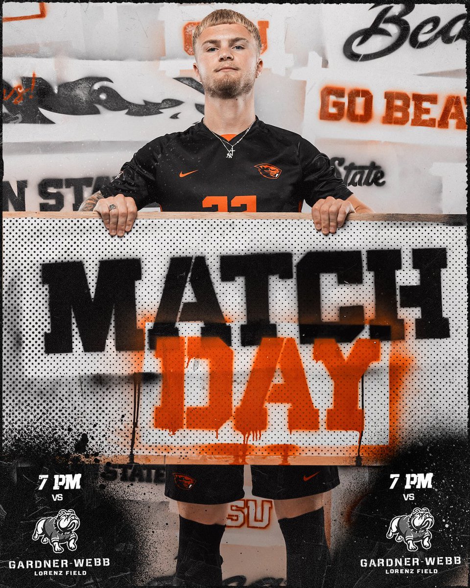 BeaverMSoccer's tweet photo. ‼️ The Tournament Starts Tonight‼️

⚽️ - Oregon State vs. Gardner-Webb
📍 - Lorenz Field
⏰ - 7 p.m.
📺 - ESPN+

#GoBeavs https://t.co/dStbPaum4W