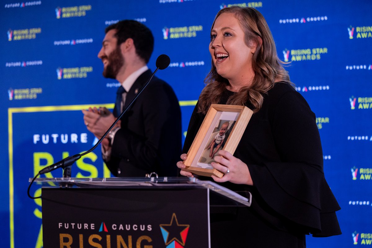 "At its core, this role is about listening and finding common ground that serves Kansans across the board, especially the young people who will define our future." 

Senator-Elect and current Representative <a href="/ToryMarieAB/">Tory Marie Blew</a> (R-KS) accepting her 2024 Rising Star Award.