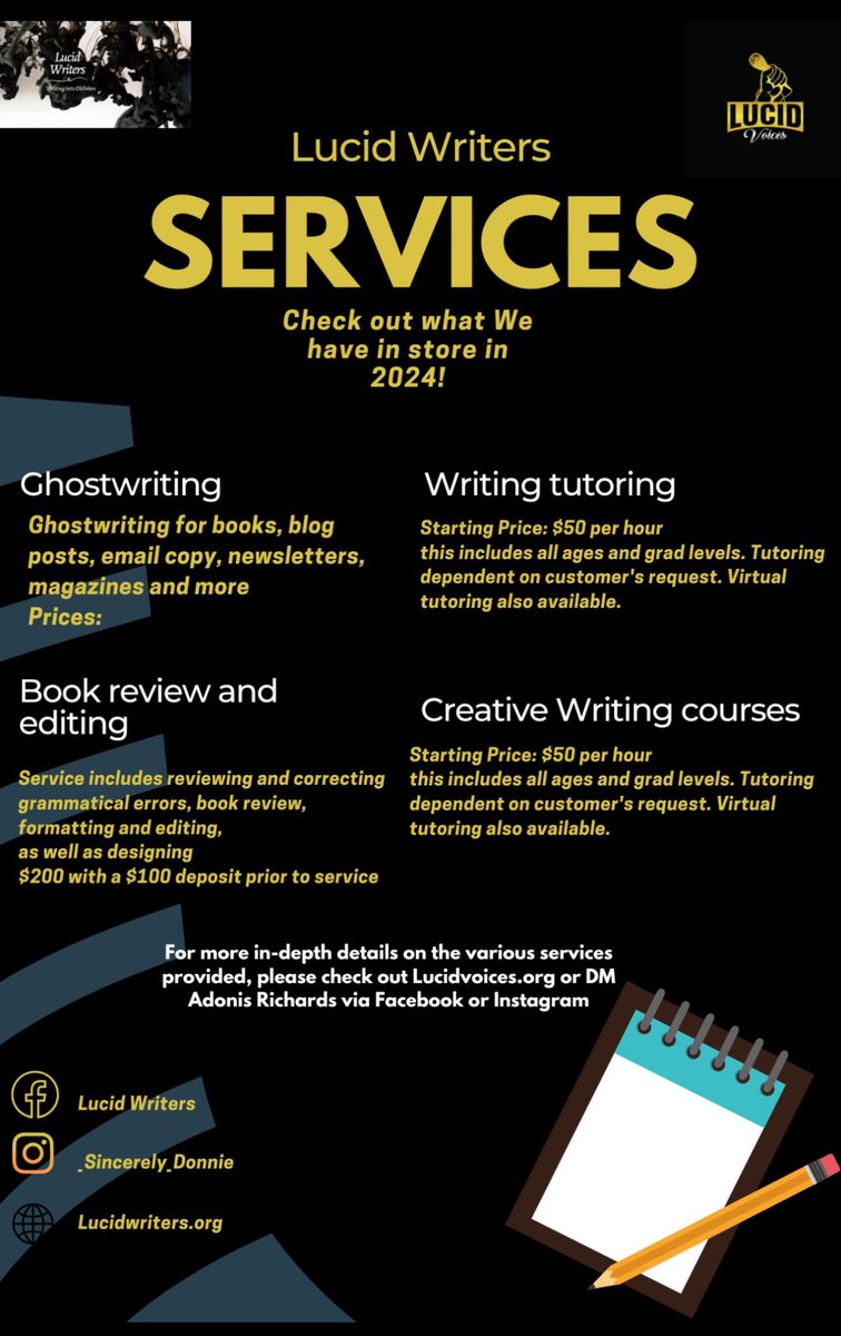 richards_adonis's tweet photo. Anyone looking for a ghostwriter? I’m your guy😁😁😁 https://t.co/ssxinbnDCk