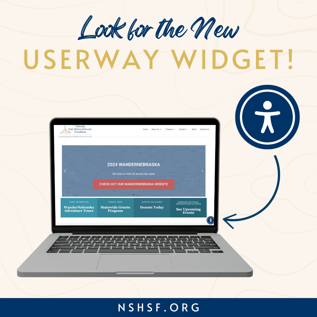 We're excited to announce we've made NSHSF.org more accessible with the addition of our new UserWay widget! Simply click the icon on our website to access a variety of features designed to make the site easier to read and navigate based on your personal needs.