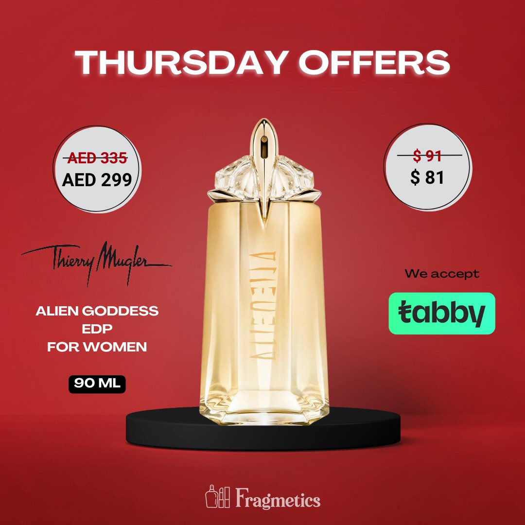 Fragmetics_MENA's tweet photo. تسوق عطورك المفضله مع تخفيضات الخميس الاسبوعيه من فريجماتكس.🔥

Shop your favorite perfumes with our weekly Thursday offers from Fragmetics. 

#Fragmetics
#Smell_So_Good
#Fragrances #Perfumes https://t.co/wEq00CJZb8