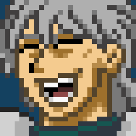Bluepumkin_'s tweet photo. WOAH! Here's four pieces I made, thanks to people hitting me up on the '1 free emote' offer! Thank you so much @TheArtoVillainy , @thunderyeg , @souredtv , &amp; @VitoQuest ! Everyone, please go check out their content. 💙#pixelart #DragonQuest https://t.co/BxxVAdLI9K