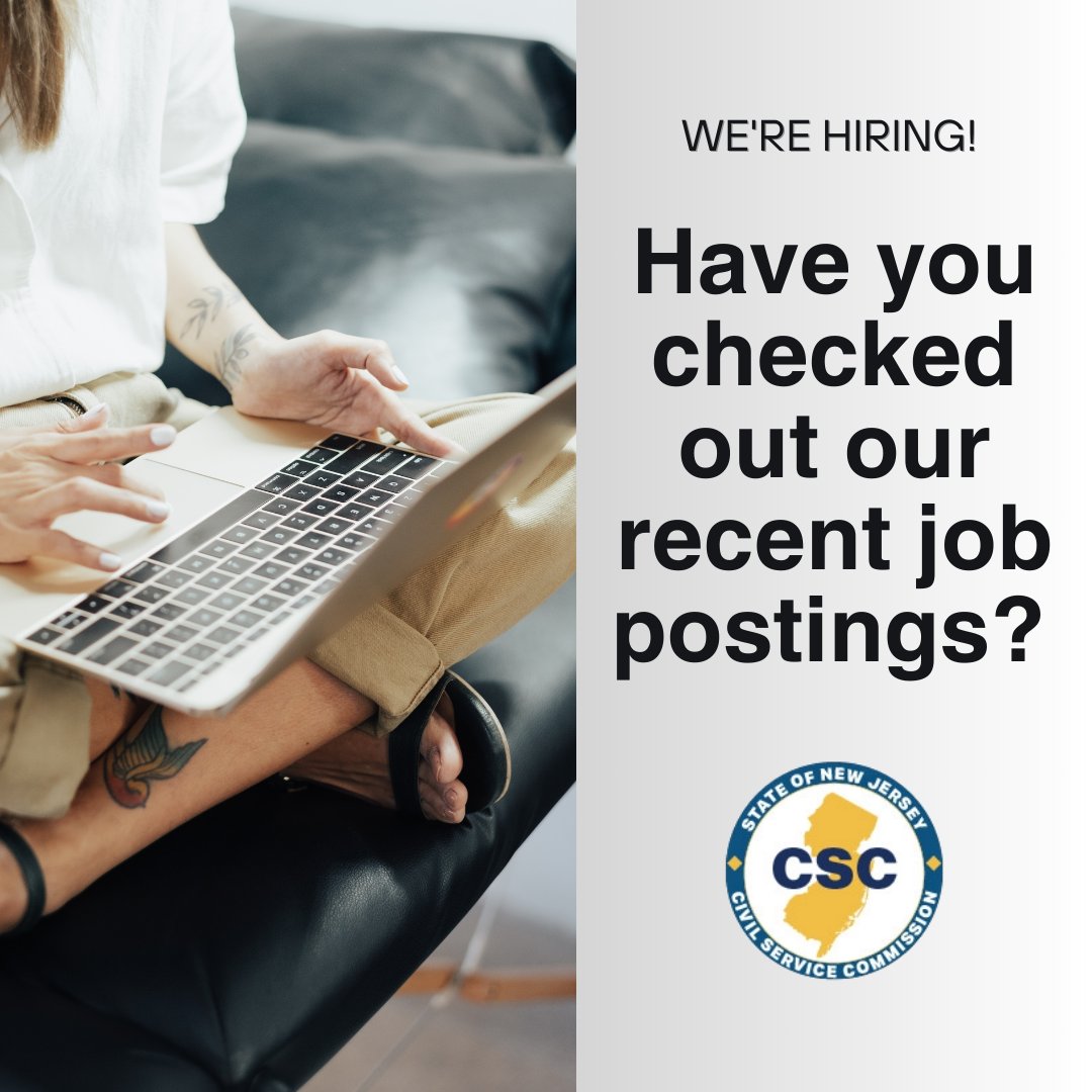 New Jersey Civil Service Commission tweet media