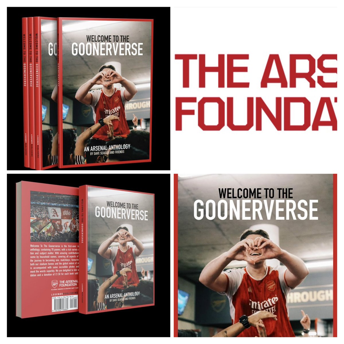 Dave Seager (@goonerdave66) on Twitter photo Final call on preorders of Welcome to the Goonerverse.
The books arrive tomorrow at the publishers, I will be signing 100s before Monday.
So, if you want a book next week, then click here now to buy: legendspublishing.net/product/welcomโฆ
ยฃ1.50 to <a href="/AFC_Foundation/">The Arsenal Foundation</a>
DM for personal messages. Final call on preorders of Welcome to the Goonerverse.
The books arrive tomorrow at the publishers, I will be signing 100s before Monday.
So, if you want a book next week, then click here now to buy: legendspublishing.net/product/welcomโฆ
ยฃ1.50 to <a href="/AFC_Foundation/">The Arsenal Foundation</a>
DM for personal messages.