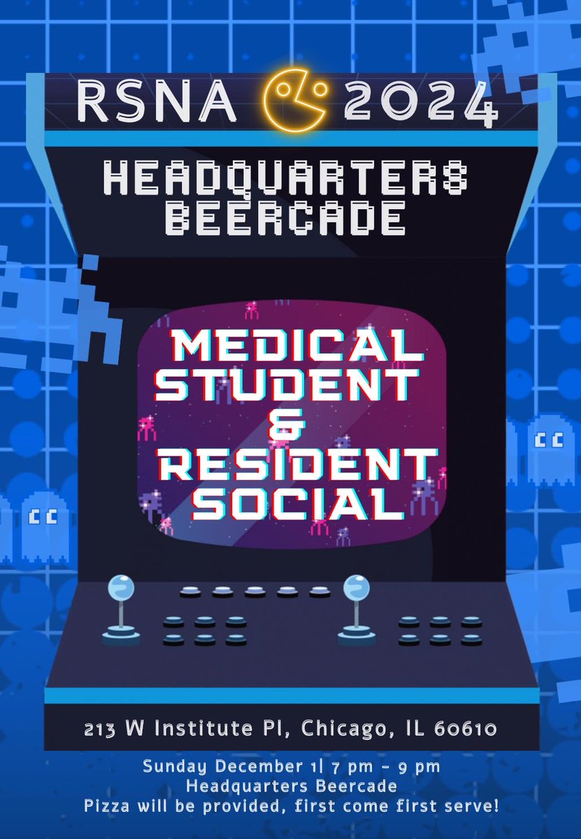 Medical Student and Resident Social on Sunday, Dec. 1st, 7-9 pm CST!