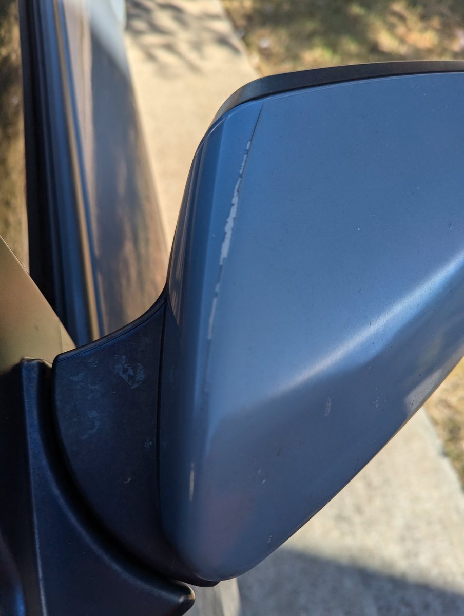toddmash's tweet photo. Can't buy another @Honda.  I bought a 2020 Civic brand new &amp; 4 years later the paint is peeling back for no reason.  It's happened to @Honda vehicles before &amp; warranties for the paint was extended. Unfortunately, @Honda is not willing to repair ours.  Anyone else had this happen? https://t.co/1KxBorjPB2