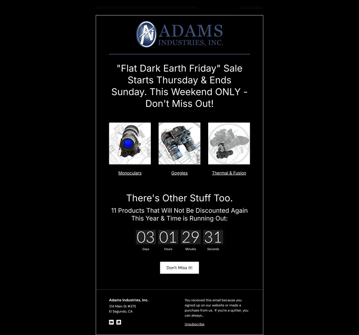 MilTechGuy's tweet image. Here's a little something for y'all! 😀

Check out the details here:  adamsindustries.com/collections/we…