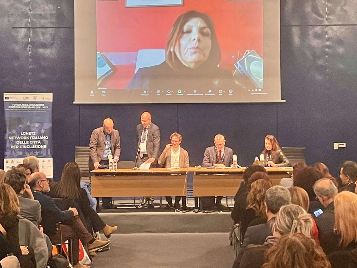 AnciLiguria's tweet photo. 🇮🇹 #anci2024 All’Assemblea Anci l’evento dedicato al progetto #LGNET dal titolo “L’alleanza strategica dei Comuni LGNET per agire l’inclusione”, con ospite l’assessore del Comune di Genova Lorenza Rosso https://t.co/N2dcTWbCbI