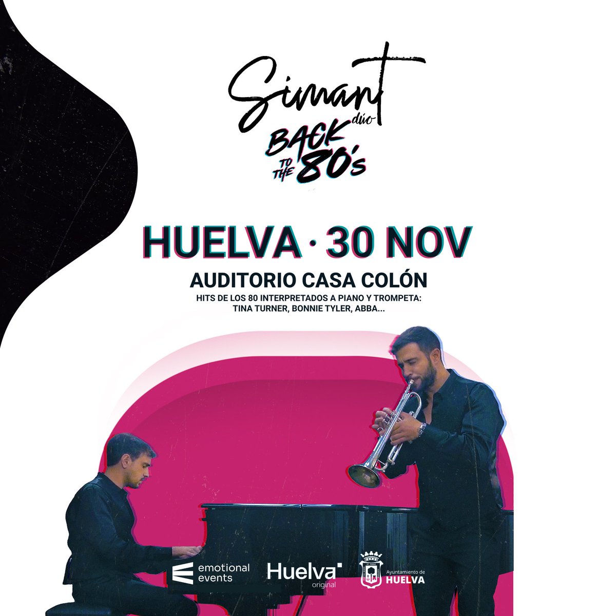 La gira Back to the 80’s va llegando a su fin. Esperamos veros a todos los que estéis por la zona! Entradas en nuestra web. <a href="/rubensimeogijon/">Rubén Simeó Gijón</a> <a href="/EmotionalEvents/">Emotional Events</a> <a href="/AntonioMorant7/">Antonio Morant Albelda</a>