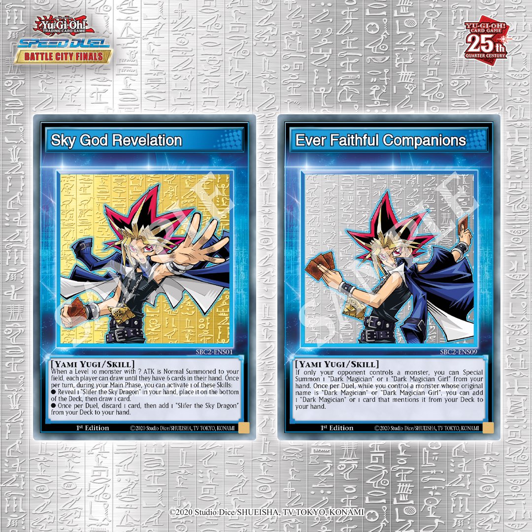 Yami Yugi's Deck is focused on Summoning Slifer the Sky Dragon or Arcana  Knight Joker. Joker's Knight will help enable King's Knight and rally  Jack's Knight to your field.