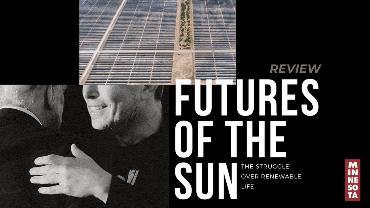 New on EH! <a href="/TMirrlees_/">Tanner Mirrlees</a> reviews Futures of the Sun, the new book by @szemanimre (w/ <a href="/UMinnPress/">U of MN Press</a>) about the struggle to craft a 'common sense' about the global energy future: energyhumanities.ca/news/futures-o… #envhist #booklaunch #oil #ClimateAction #capitalism