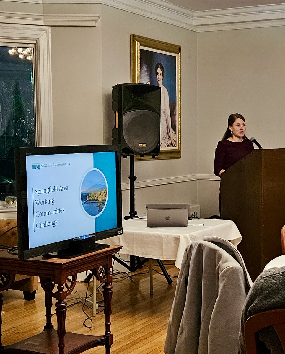 SRDC2's tweet image. Thanks to @VTTreasurer Mike Pieciak and Brett Long @ACCDVermont for speaking at the SRDC Annual Meeting on 11/13/24 at the Hartness House in #SpringfieldVT