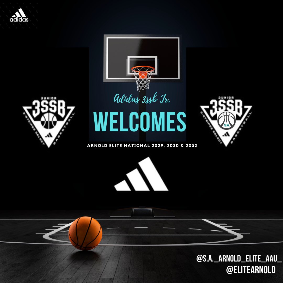 Arnold Elite Est.2017 & Lady Arnold Elite Est.2018 (@elitearnold) on Twitter photo Excited to announce our Middle school grassroots 6-8th,will now wear the <a href="/adidas/">adidas</a> ☂️ starting in 2025&compete in the <a href="/Jr3SSB/">Jr 3SSB</a> circuit. Special thanks to Greg C. & <a href="/niquedunning/">Dominique Dunning</a> of Adidas on the guidance for this 2029 boys group.
<a href="/GASONextGen/">GASO NextGen</a>
<a href="/GASOMass/">Ryan Massad 🔎</a>
<a href="/PrepHoopsNext/">Prep Hoops 𝙉𝙀𝙓𝙏 🏀</a>
<a href="/CoachJArn0ld/">Jahrrend Arnold</a> Excited to announce our Middle school grassroots 6-8th,will now wear the <a href="/adidas/">adidas</a> ☂️ starting in 2025&compete in the <a href="/Jr3SSB/">Jr 3SSB</a> circuit. Special thanks to Greg C. & <a href="/niquedunning/">Dominique Dunning</a> of Adidas on the guidance for this 2029 boys group.
<a href="/GASONextGen/">GASO NextGen</a>
<a href="/GASOMass/">Ryan Massad 🔎</a>
<a href="/PrepHoopsNext/">Prep Hoops 𝙉𝙀𝙓𝙏 🏀</a>
<a href="/CoachJArn0ld/">Jahrrend Arnold</a>