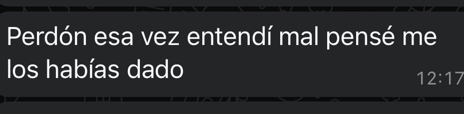 IsaVidaurri's tweet photo. Siempre he sido mala, pero mala, pa cobrar el dinero que presto. 
Pero nunca había tenido un problema para que me paguen… hasta hoy. 
Hace 5 años presté cierta cantidad, y hoy decidí que era el día de armarme de valor (porque me da pena) y cobrar. Y me salen con esta mamada: https://t.co/Stwlu0ovvT