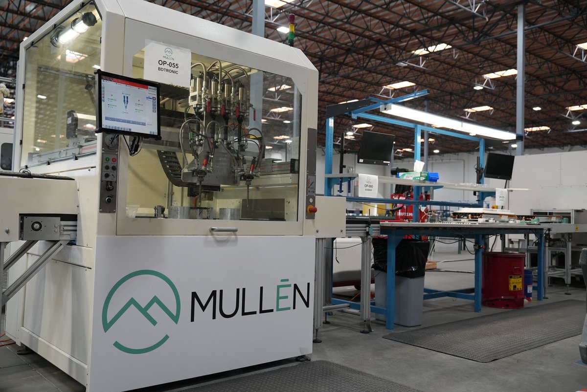 Anticipated start of U.S battery production to begin in mid-2025. To date, we have installed three battery lines at our Fullerton facility and are planning to install two additional lines.
