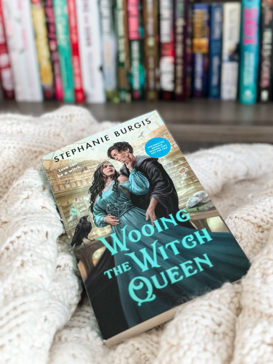 UTCbookblog's tweet photo. I’m so excited to read WOOING THE WITCH QUEEN by @stephanieburgis (out Feb 18, 2025). A wicked sorceress Queen who wrestled the throne from her evil uncle. And a mysterious dark wizard she hires as her librarian. But also it’s recommended by @ilona_andrews automatic add. https://t.co/sgHhxCyZTn