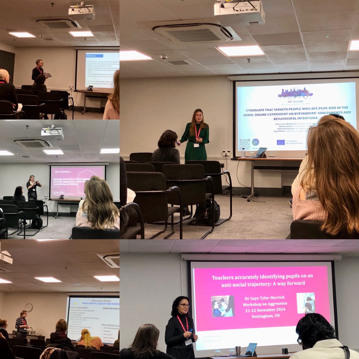 Bullying and Aggressive Behaviour Research Group (@bab_researchntu) on Twitter photo A fantastic first day at the Workshop on Aggression. Great to hear about such a broad range of research and research informed practice on the topics of bullying, bystanders, school interventions and aggression. Thanks to all who attended Day 1! #woa2024 <a href="/PsychologyNTU/">NTU Psychology</a> A fantastic first day at the Workshop on Aggression. Great to hear about such a broad range of research and research informed practice on the topics of bullying, bystanders, school interventions and aggression. Thanks to all who attended Day 1! #woa2024 <a href="/PsychologyNTU/">NTU Psychology</a>
