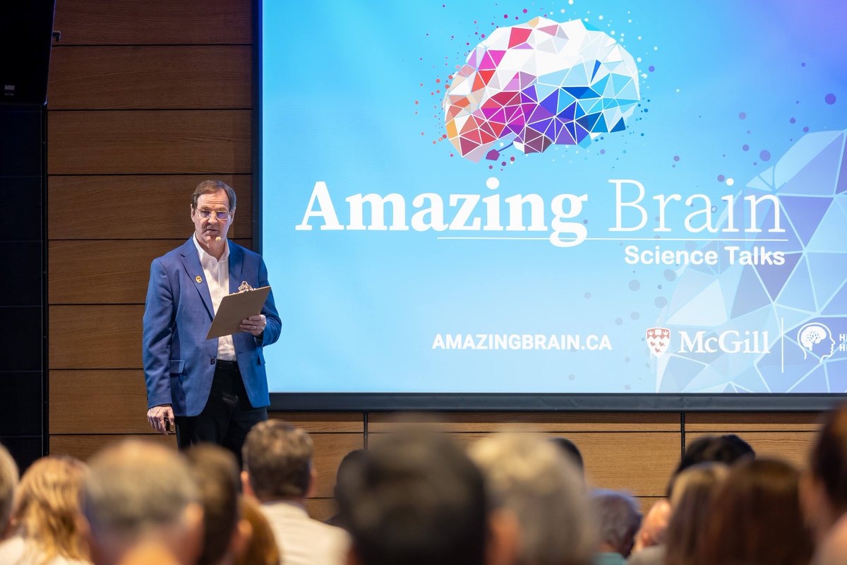 Healthy Brains, Healthy Lives (@hbhlmcgill) on Twitter photo The Amazing Brain Science Talks recordings are live on YouTube! 🎥
👉 Whether you're tuning in for the first time or revisiting your favourite talks, don't miss out: mcgill.ca/x/wEb
Job well done by <a href="/AdrianNoriegaMD/">Adrián Noriega de la Colina</a>, <a href="/ProfRistic/">Jelena Ristic</a>, <a href="/gabe030/">Gabriel Blanco Gomez 🇻🇪</a>, <a href="/katiejensen/">katie jensen</a> & <a href="/DrJKhokhar/">Jibran Khokhar</a> 🎤 The Amazing Brain Science Talks recordings are live on YouTube! 🎥
👉 Whether you're tuning in for the first time or revisiting your favourite talks, don't miss out: mcgill.ca/x/wEb
Job well done by <a href="/AdrianNoriegaMD/">Adrián Noriega de la Colina</a>, <a href="/ProfRistic/">Jelena Ristic</a>, <a href="/gabe030/">Gabriel Blanco Gomez 🇻🇪</a>, <a href="/katiejensen/">katie jensen</a> & <a href="/DrJKhokhar/">Jibran Khokhar</a> 🎤