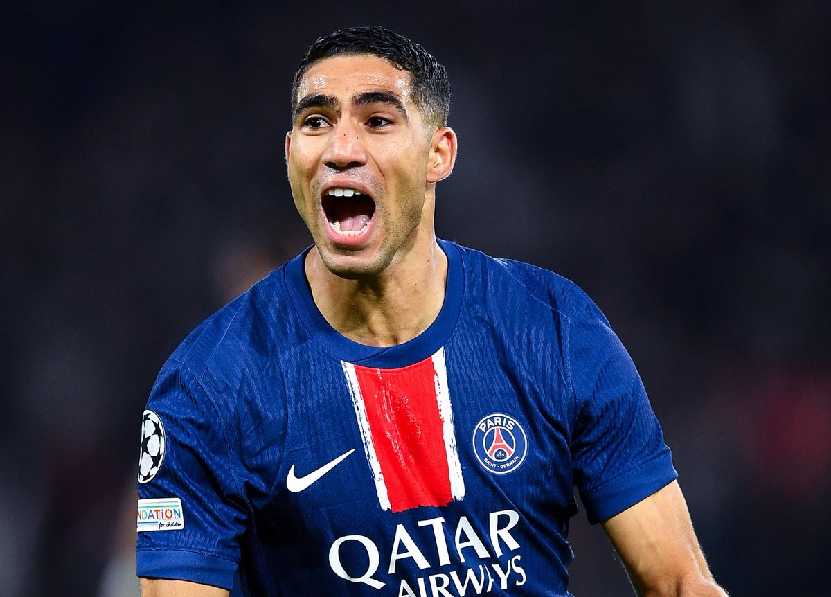 FabrizioRomano's tweet photo. 🚨🔴🔵 Achraf Hakimi has signed new long term deal at Paris Saint-Germain until June 2029, as planned.

It’s all sorted since August with Luis Campos on it and now set to be announced, salary and details all in place.

PSG, planning with this new deal as @FabriceHawkins reported. https://t.co/s8Gkx2Apwc