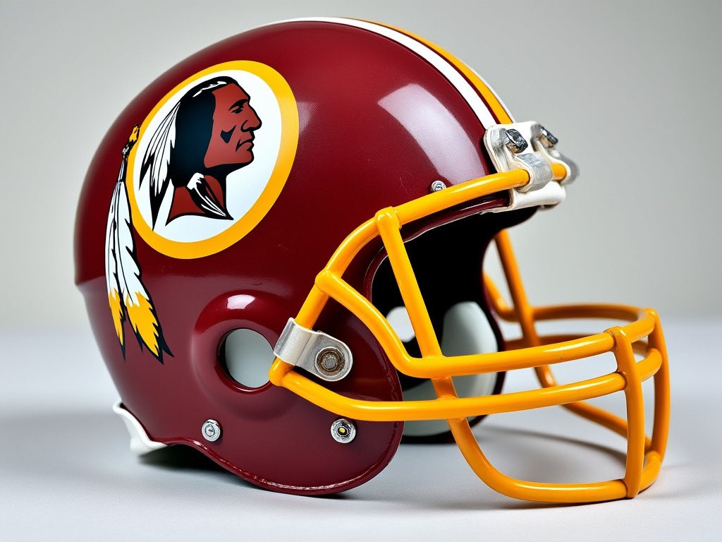MAGAResource's tweet photo. JUST IN: Senator Steve Daines proposes that the Washington D.C. NFL team to bring back the original Washington Redskins logo to respect the original Native American tribe that designed and approved it.

Would you support this? https://t.co/F4hTsEmh4U