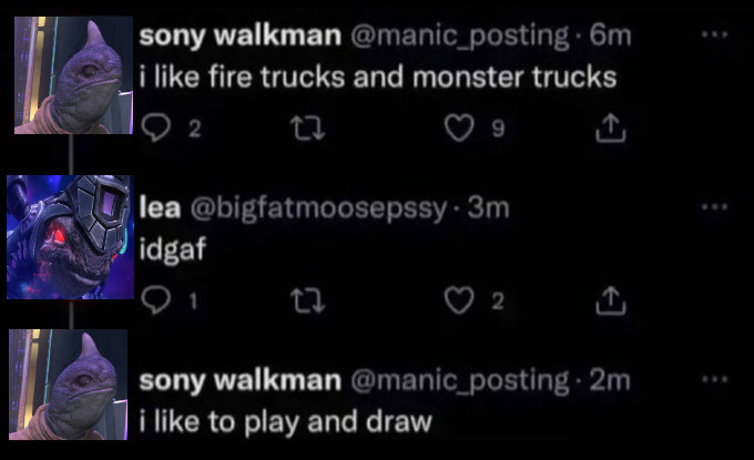 cerwyn @bajamut-blast.bsky (@bajamut_blast) on Twitter photo 