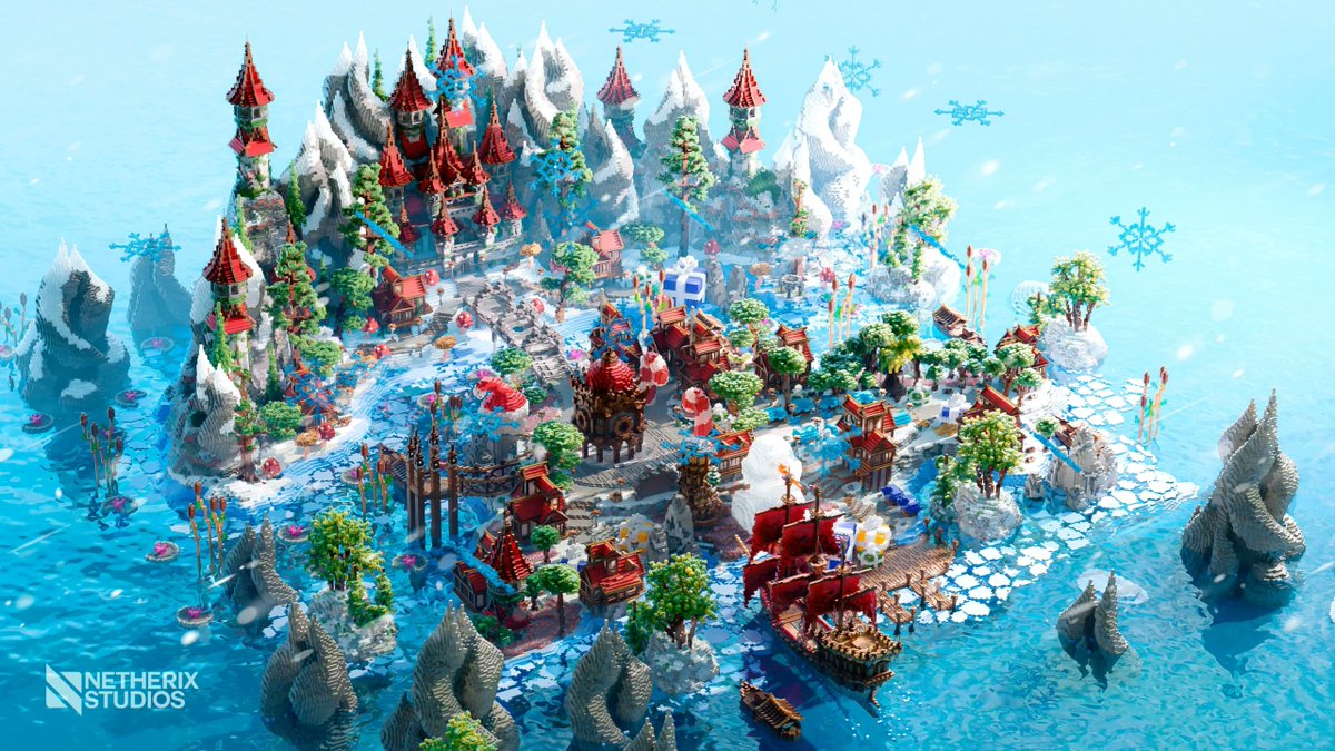 NetherixStudios's tweet image. ❄ Magic Village Winter Edition ❄
👉 Grab your copy now: netherixstudios.com/store/map78-ch…
 #Minecraftbuilds #Minecraft #art #minecraftart #Minecraftと最強の生活 #Minecraft募集 #Minecraft #Minecraft Server #PremadeBuildMinecraft #MinecraftStore