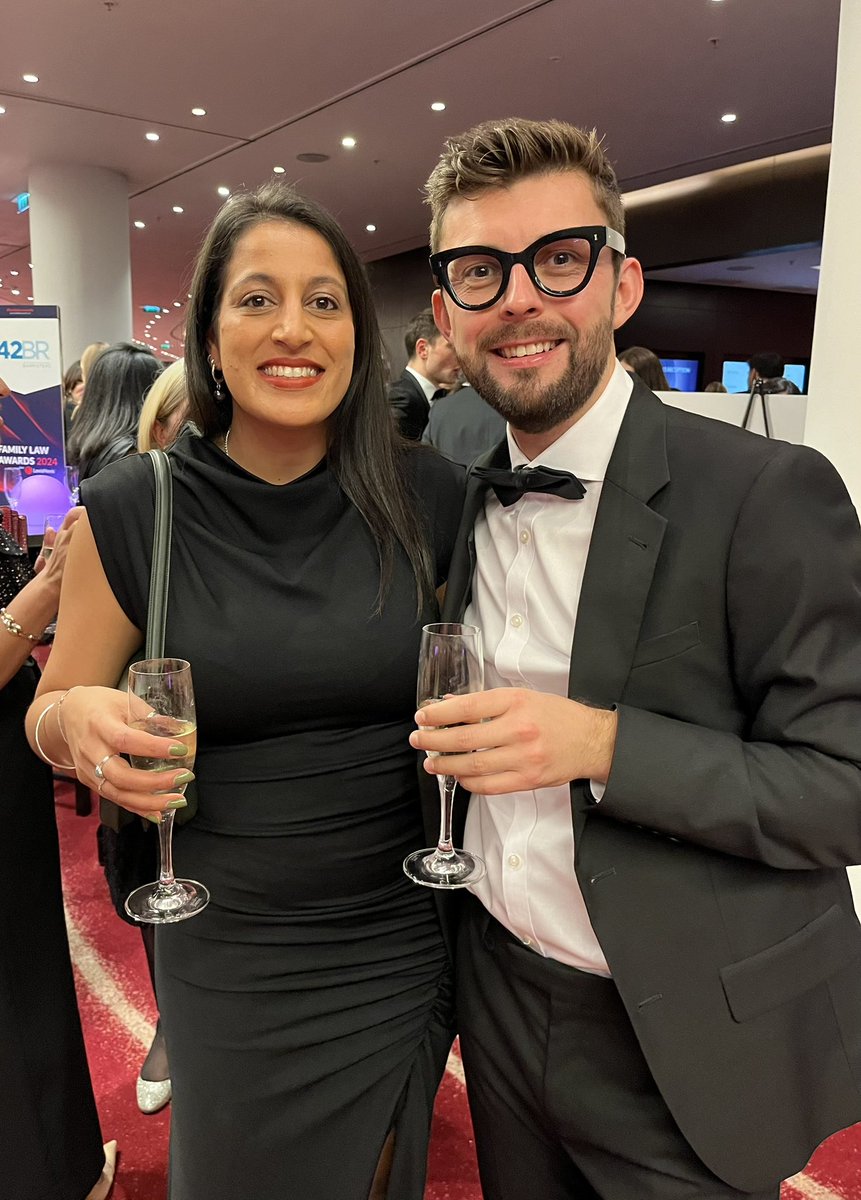 Wonderful <a href="/JPFamilyLaw/">JPFamilylaw</a> Awards yesterday evening ; Bham team up for regional practice of the year; I was shortlisted for Associate Solicitor of the year. Thanks <a href="/1GCFamilyLaw/">1GC Family Law</a> for the invite , lovely evening at the most prestigious night in the family law world diary. #familylaw