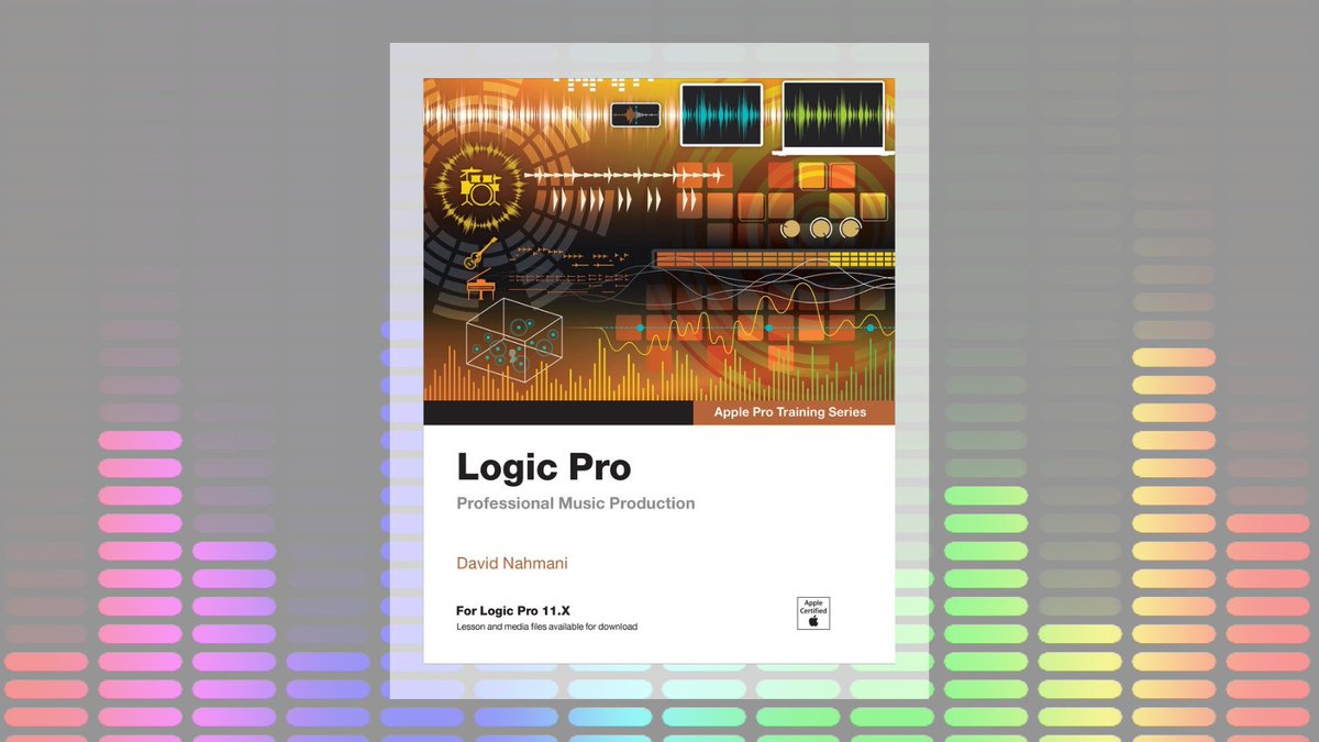 "Logic Pro – Apple Pro Training Series: Professional Music Production" is your official guide to recording, arranging, and producing music with Logic Pro 11. 

Use code BOOKSGIVING at checkout and save.

👉 Get your copy: peachpit.com/store/logic-pr…

#LogicPro