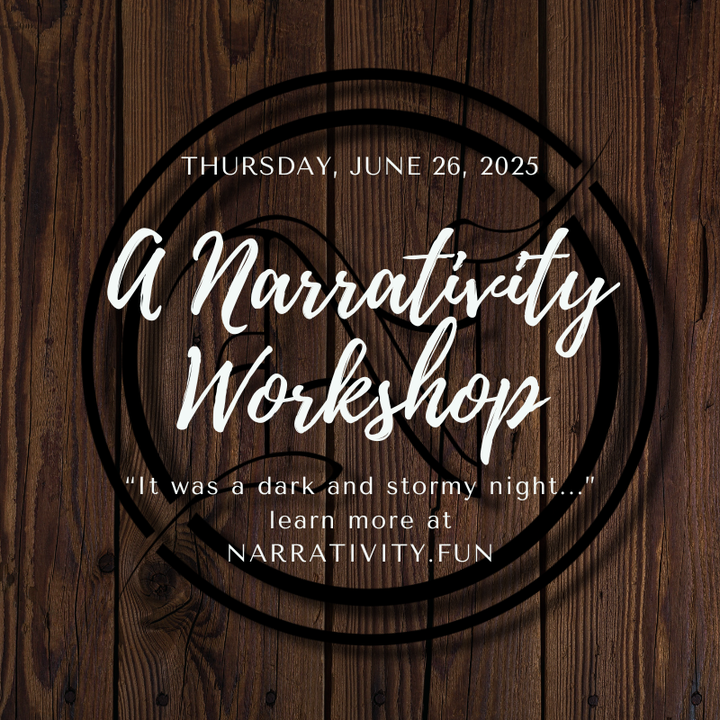 Learn more about Narrativity's workshop at narrativity.fun! What stories do you have to tell? #narrativity #conventionforstory #stories #minneapoliscon