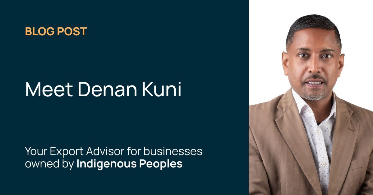 As an Export Advisor, Denan Kuni draws on his 30 years' experience in international economic development to support Indigenous entrepreneurs looking to expand their business.  

Check out the post here: sbbc.co/meet-denan