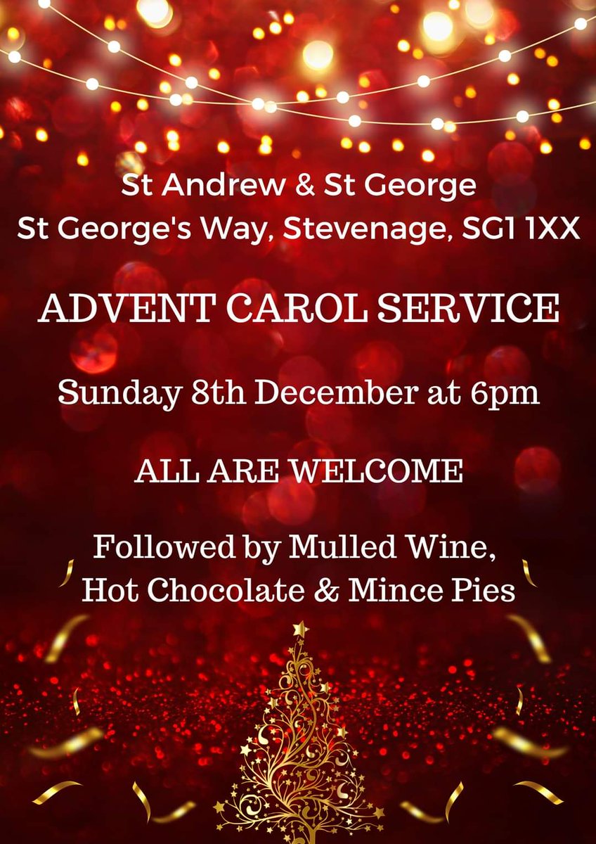 Pop along to the free Christmas Tree Festival at St Andrew &amp; St George Church (above Stevenage Museum), Friday 6th - Sunday 8th December. Our 4-year-olds and their Grandfriends have decorated the Friendship Tree, celebrating the friendship of our intergenerational group.