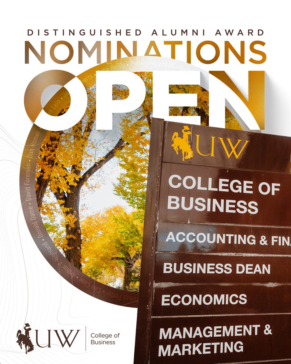 University of Wyoming College of Business tweet media