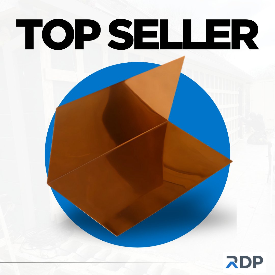 BuyRoofing's tweet image. 💥 Top Seller Spotlight! 💥

Protect your roof with RDP Copper Drip Edge Flashing! Tough, sharp, and 5-star rated. 🏠

✅ Controls water flow
✅ Protects facia
✅ 50 ft bundle

Get yours today! 🌟

#RoofingSolutions #CopperFlashing #BuiltToLast #RoofingDoneRight