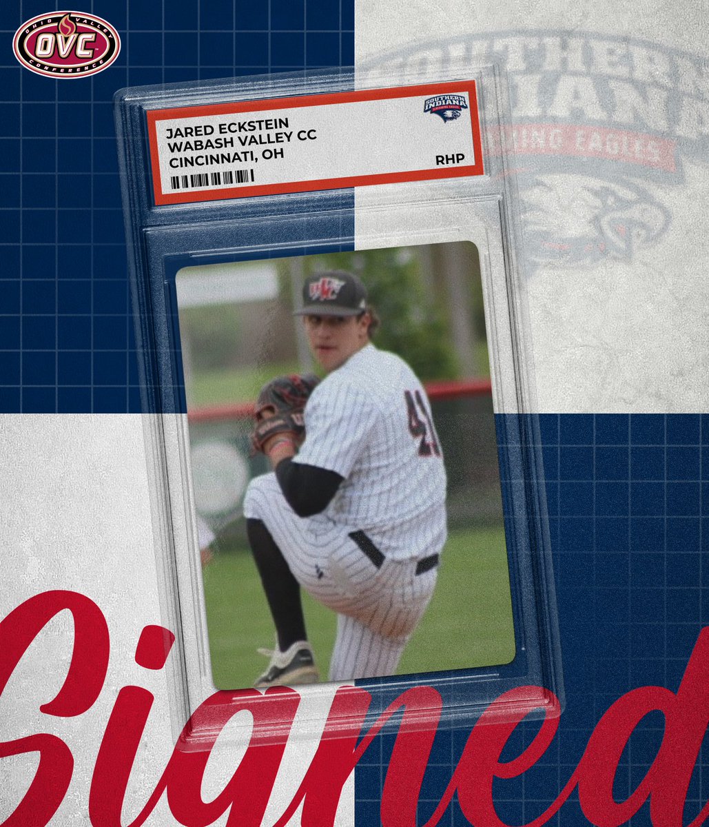 ⚾️ WELCOME to THE PROGRAM‼️

✍️ <a href="/JaredEckstein5/">jared eckstein</a> 
From <a href="/WVCBaseball/">Wabash Valley BSB</a> 

#USIbaseball🔥#SouthernIndy⚡️ #ScreamingEagles | <a href="/USIAthletics/">USI Athletics</a> 🦅