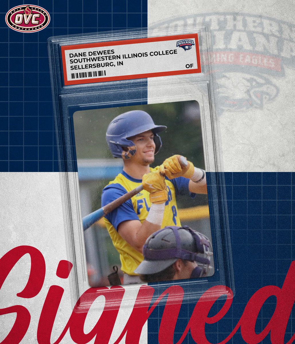 USI Baseball (@usibaseball) on Twitter photo ⚾️ WELCOME to THE PROGRAM‼️
✍️ <a href="/DaneDewees/">Dane DeWees</a>
From <a href="/BlueStormBSB/">Southwestern Illinois College Baseball</a>
#USIbaseball💨 #SouthernIndy⚡️ #ScreamingEagles | <a href="/USIAthletics/">USI Athletics</a> 🦅 ⚾️ WELCOME to THE PROGRAM‼️
✍️ <a href="/DaneDewees/">Dane DeWees</a>
From <a href="/BlueStormBSB/">Southwestern Illinois College Baseball</a>
#USIbaseball💨 #SouthernIndy⚡️ #ScreamingEagles | <a href="/USIAthletics/">USI Athletics</a> 🦅