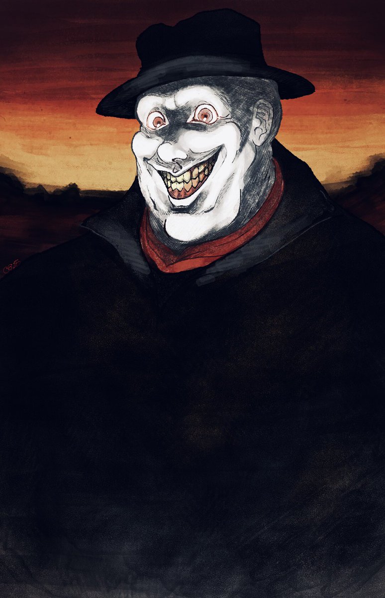 cageyshick's tweet image. So I tried my style (on the left) of the painting of Judge Holden (on the right) by John D Salvador.
#Bloodmeridian #Thejudge #Judgeholden #Fanart