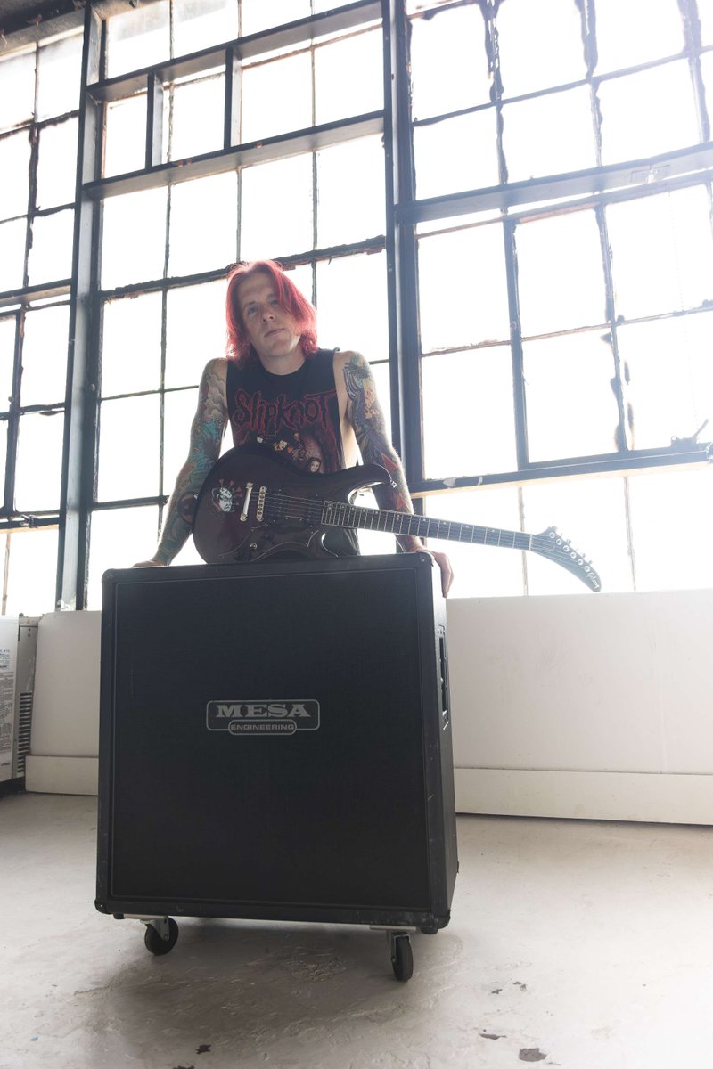 MesaBoogie's tweet image. When Taylor Roberts of Taproot and Riding with Killers needs tone that cuts through, he trusts Mesa/Boogie to deliver.  Seen here, Taylor is rocking a Badlander through 2x12 and 4x12 Rectifier cabs for pure power and precision!

#MesaEngineering #MesaBoogie #LetsMesaBoogie