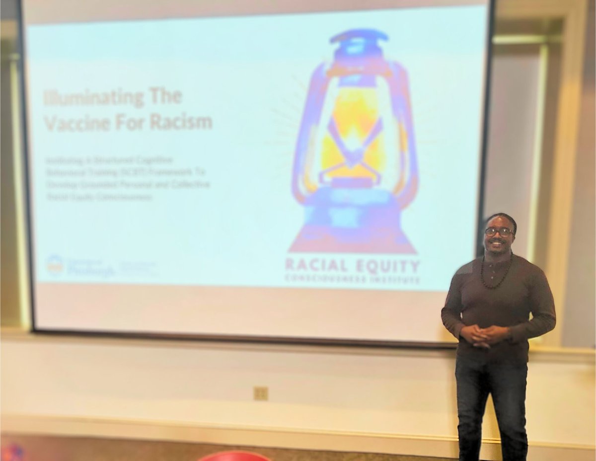 This week, the Popel Shaw Center presented Dr. Ron Idoko of <a href="/UPitt/">UPitt Community</a>. His  "Illuminating The Vaccine for Racism" was a powerful, 2-day workshop that compelled an audience of faculty, staff, &amp; community members to examine obstacles that can keep us from being assertive anti-racists.