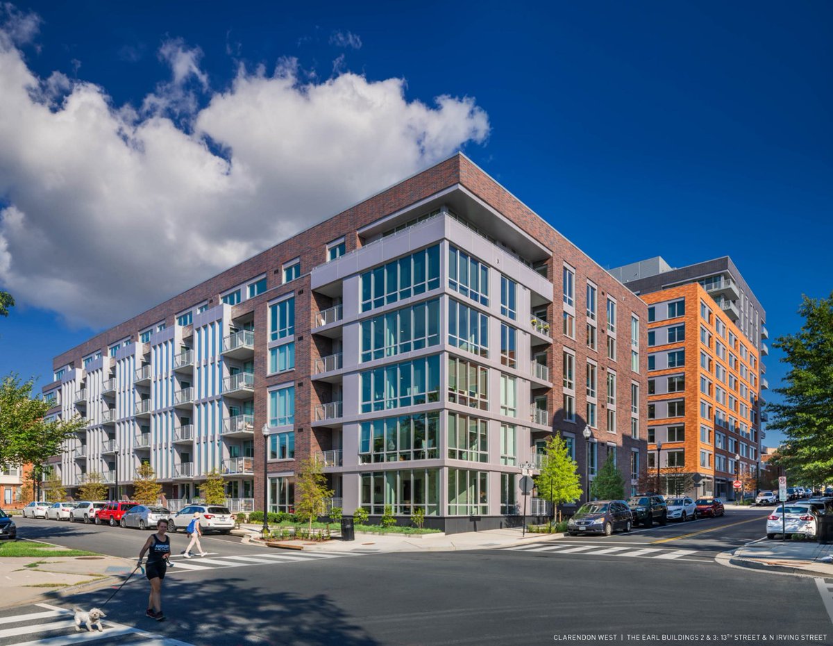 naiopva's tweet photo. NAIOP Awards Best Buildings: Multi-Family Residential Market Rate Award of Excellence for Clarendon West Residential, submitted by WDG and located in Clarendon. NAIOP team include: Trammell Crow Residential, Bowman, &amp; Hickok Cole. 
https://t.co/drTrDx3Uib 
#naiopvaawards @naiopva https://t.co/Myk8WGAHRh