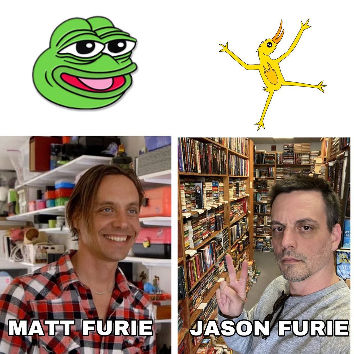 B880Garik's tweet photo. @henokcrypto It's good to hear you found $DUCKY brother of Pepe created by Matt Furie lookalike brother Jason Furie 
Do you know both worked on Save Pepe 
@Duckycoinerc is the next gem you don't wanna miss https://t.co/aR6NfpKuwe