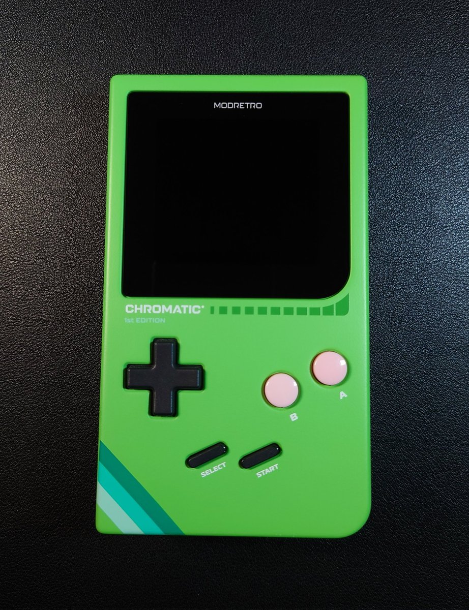 handheldgameplr's tweet image. Being a handheld YouTube content creator can be very exciting from time to time 😱🚀
Meet the Chromatic from @modretro and expect a Tetris video soon!
#modretro