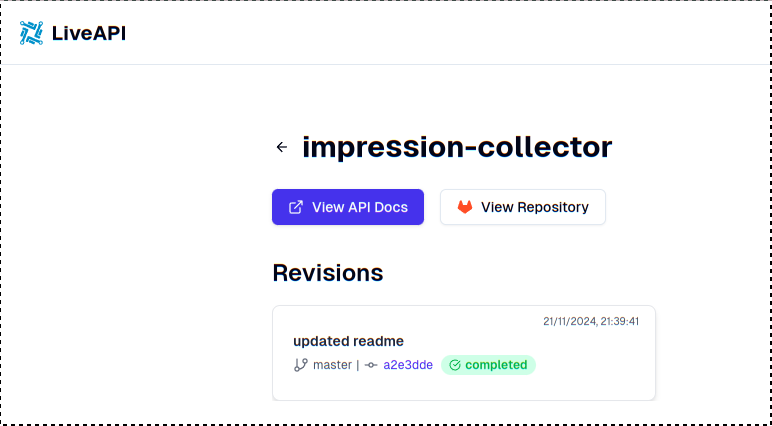 im_lince's tweet image. 🚀 Added Auto API Doc updates for Self-Hosted GitLab in LiveAPI!

Now, generate API docs effortlessly and let LiveAPI handle updates automatically for your self-hosted GitLab accounts or organizations. 

No more manual updates—LiveAPI has you covered!

#buildinpublic #LiveAPI