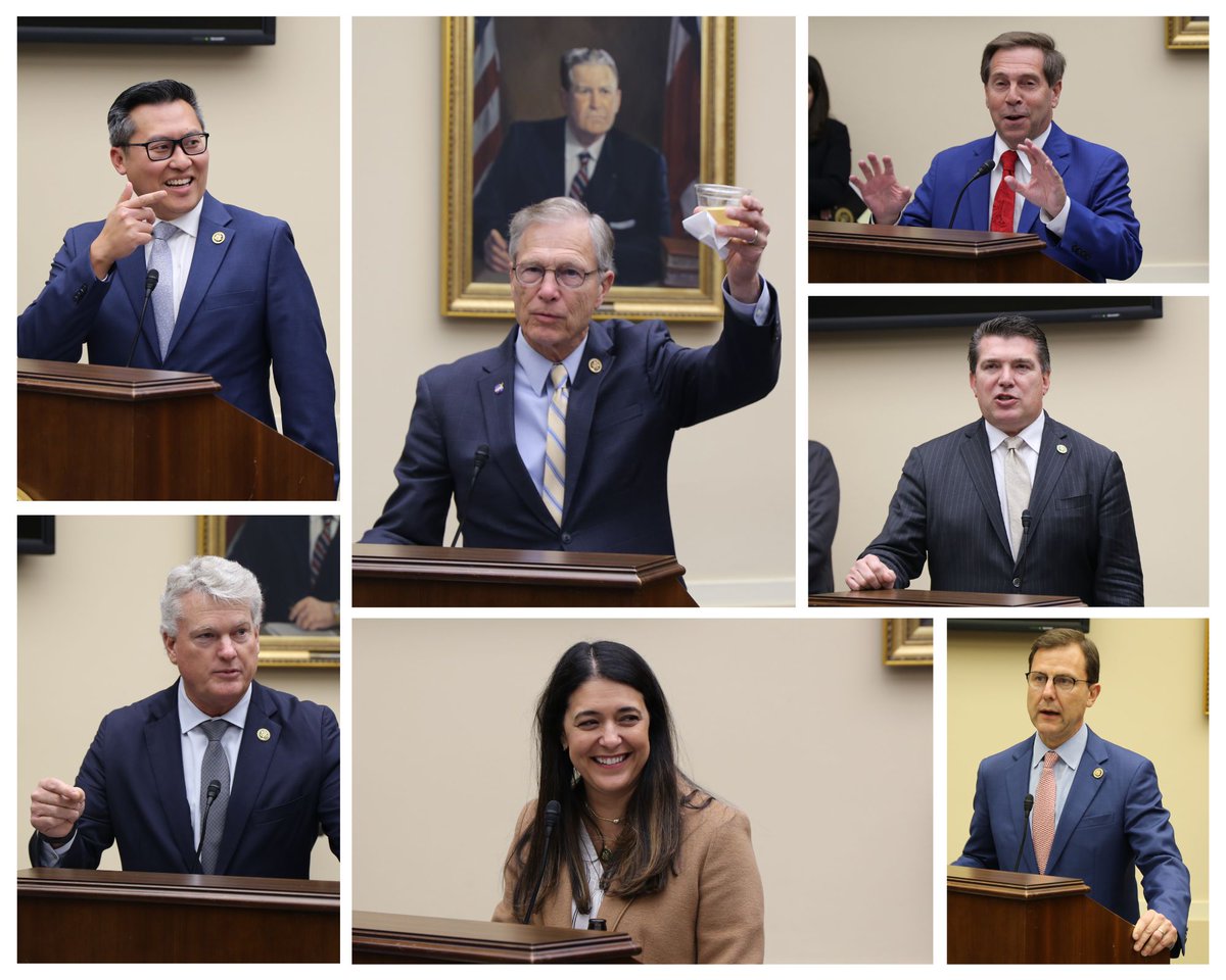 housescience's tweet photo. This week, Chair @RepFrankLucas  accepted an award from @CoalitionNSF for his commitment to innovation and leadership on the committee and was joined by several other members who stopped by to celebrate. Thank you for the support! https://t.co/mhqew6EIoz