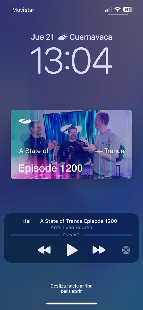 Danihrdzg's tweet image. @arminvanbuuren #ASOTDAY
#ASOT1200

listening to them live from the city of cuernavaca mexico