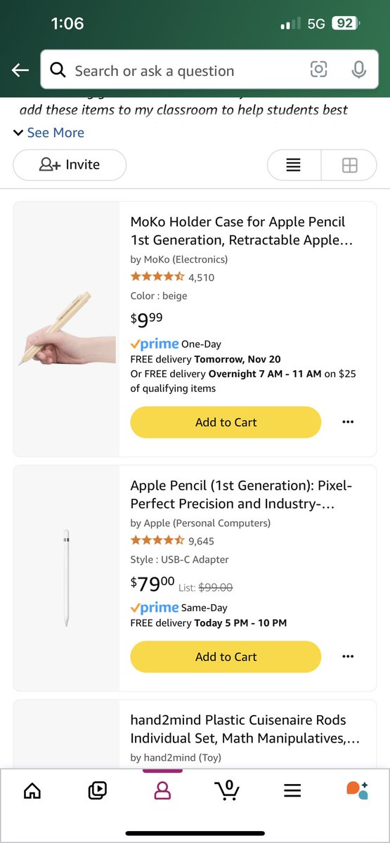 Teachingwith2E (@teachingwith2e) on Twitter photo So, sadly a student walked off with my Apple Pencil and case mid-day and I have had no luck locating. I use this DAILY and cannot afford to replace it. I’m sending out a huge hope by putting it on my list.
amazon.com/hz/wishlist/ls…
<a href="/deesnider/">Dee Snider🇺🇸🎤</a> <a href="/slapshot19551/">slapshot1955 🇨🇦🇺🇸🏴🇮🇪🎼 🎺🌴</a> <a href="/Nick_Offerman/">Nick Offerman</a> So, sadly a student walked off with my Apple Pencil and case mid-day and I have had no luck locating. I use this DAILY and cannot afford to replace it. I’m sending out a huge hope by putting it on my list.
amazon.com/hz/wishlist/ls…
<a href="/deesnider/">Dee Snider🇺🇸🎤</a> <a href="/slapshot19551/">slapshot1955 🇨🇦🇺🇸🏴🇮🇪🎼 🎺🌴</a> <a href="/Nick_Offerman/">Nick Offerman</a>