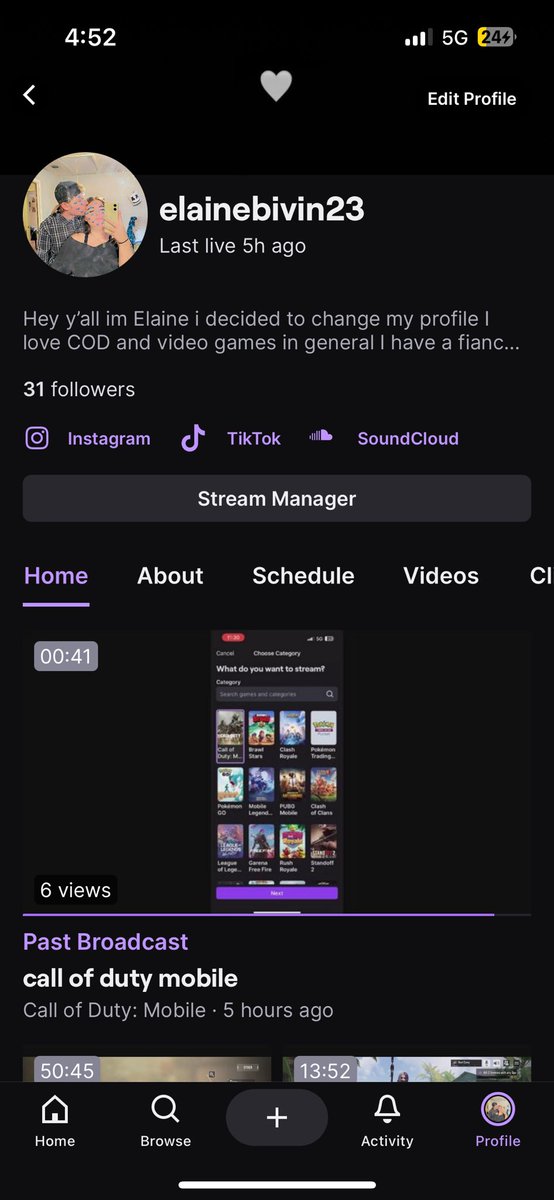 𝓜𝓲𝓰𝓱𝓽 𝓱𝓸𝓹 𝓸𝓷 𝓵𝓪𝓽𝓮𝓻 𝓸𝓷 𝔂'𝓪𝓵𝓵 𝓬𝓸𝓶𝓮 𝓼𝓾𝓹𝓹𝓸𝓻𝓽 𝓶𝓮!!! ❤️ 
#twitchgirls #streaming #StreamerCommunity #contentcreator #Affiliate #twitchcommunity #twitchlivestream #TwitchAffilate #SmallStreamersConnect #SmallStreamerCommunity