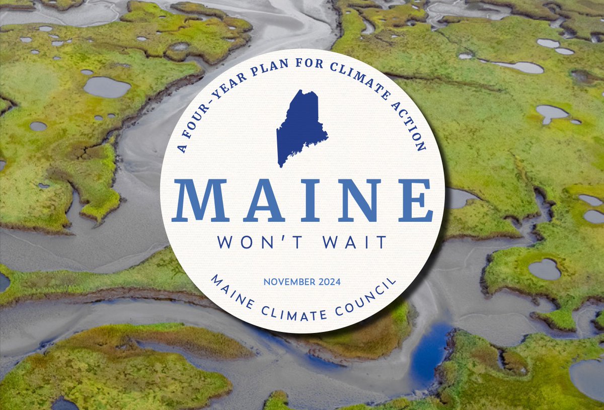 chelliepingree's tweet photo. Today, Maine released an updated version of Maine Won’t Wait, a four-year Climate Action Plan that sets new goals for our state.
This year has been a stark reminder of how vulnerable our communities can be to climate change. Thankfully, our leaders in Augusta are stepping up. https://t.co/LAs8thBjPj