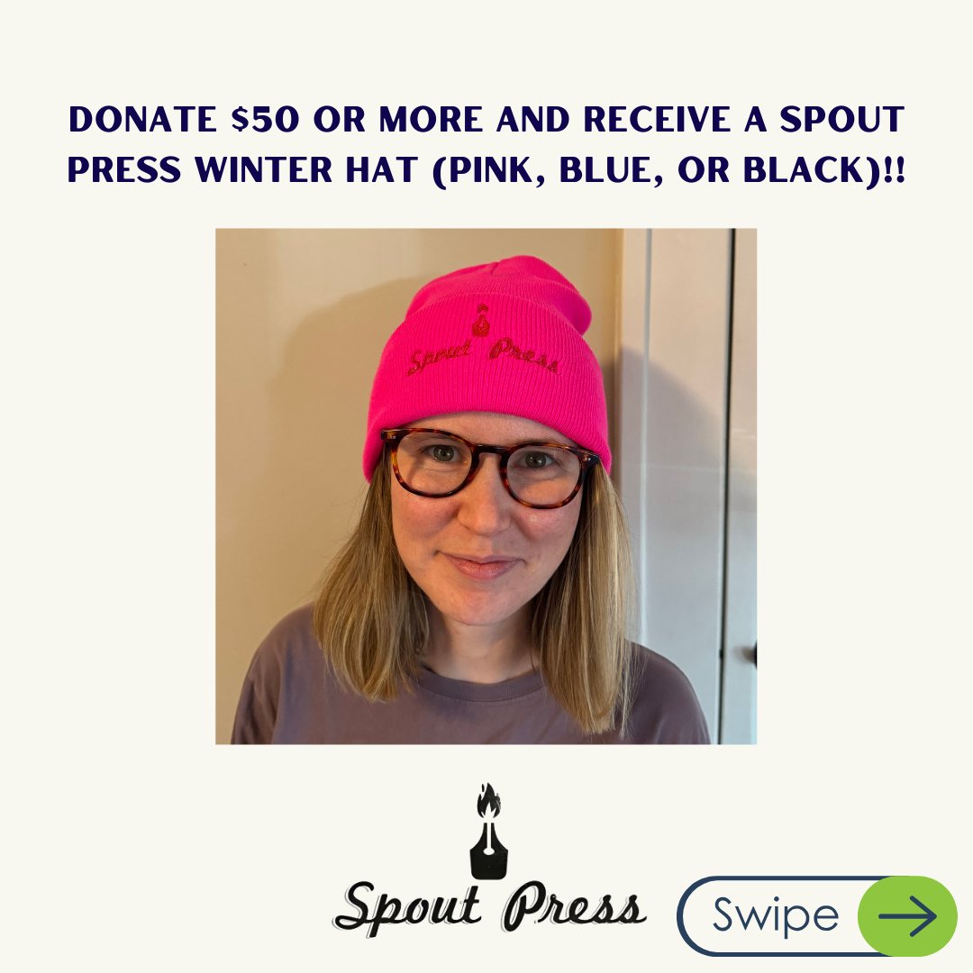 SpoutPress's tweet photo. Help us publish exciting new books! https://t.co/uFpXfjDl1Z https://t.co/7FarNzTe6y